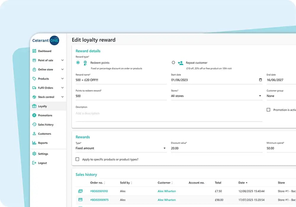 retail-loyalty-scheme-setup-celerant-one retail-loyalty-scheme-setup-celerant-one