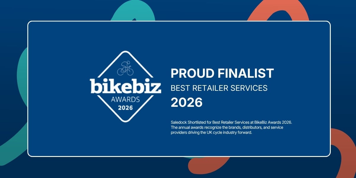 Saledock Shortlisted for Best Retailer Services at BikeBiz Awards 2026