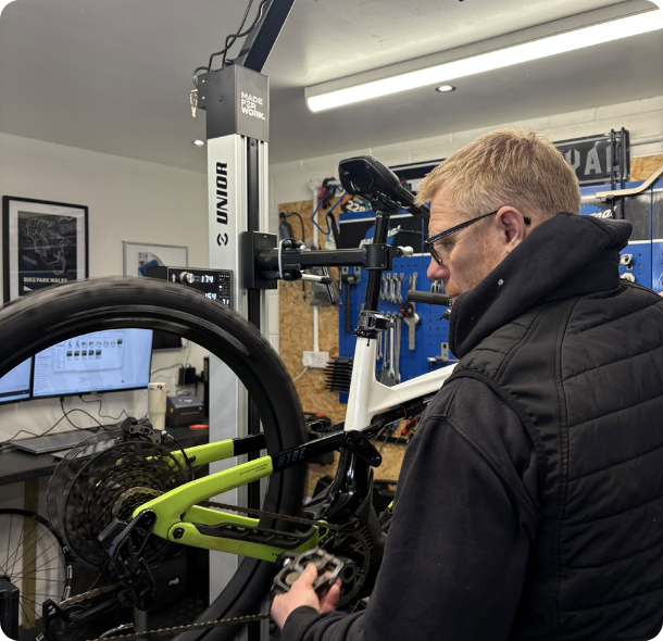 Midlands Cycles workshop