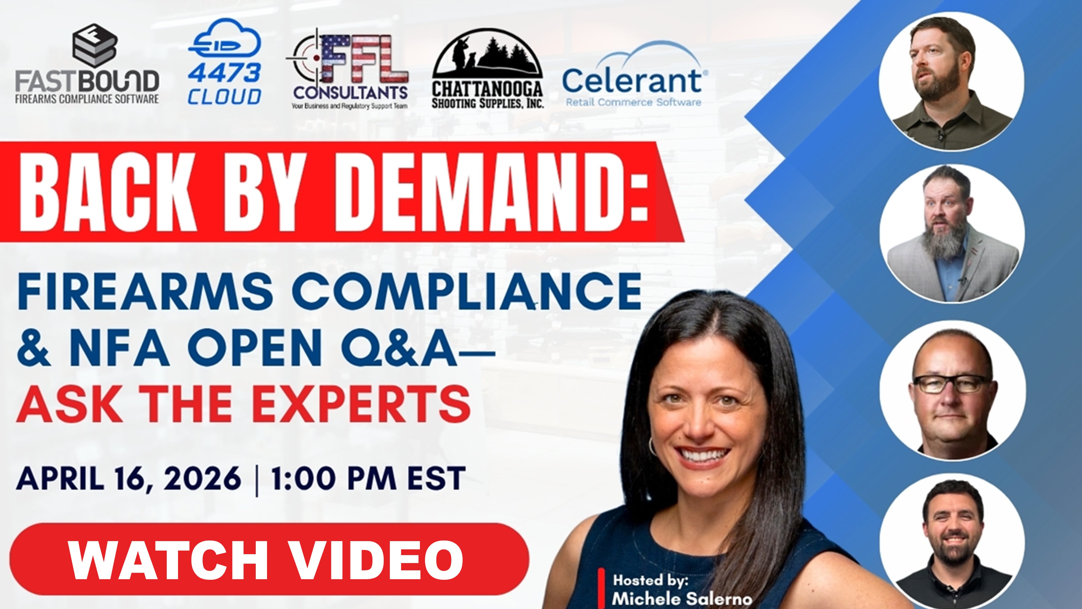 Back by Demand: Firearms Compliance and NFA | Open Q&A: Ask the Experts