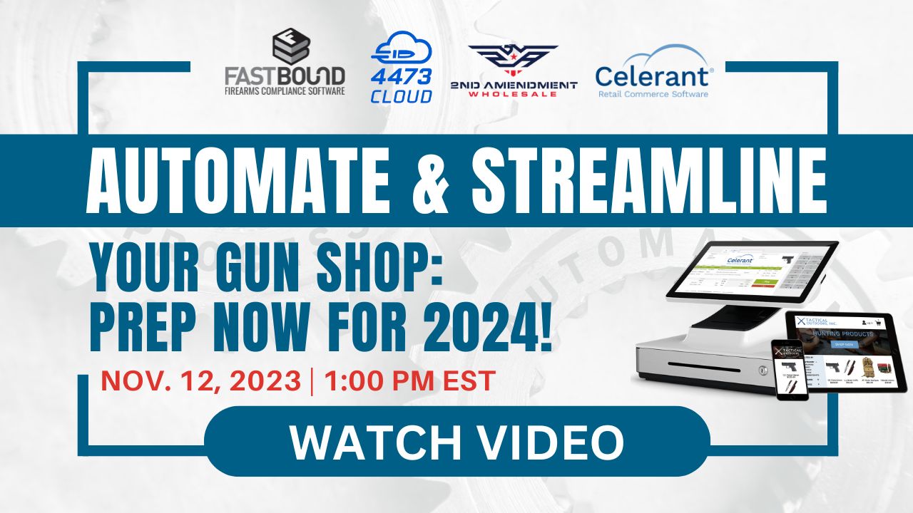 Automate and Streamline your Gun Shop: Prep Now for 2024!