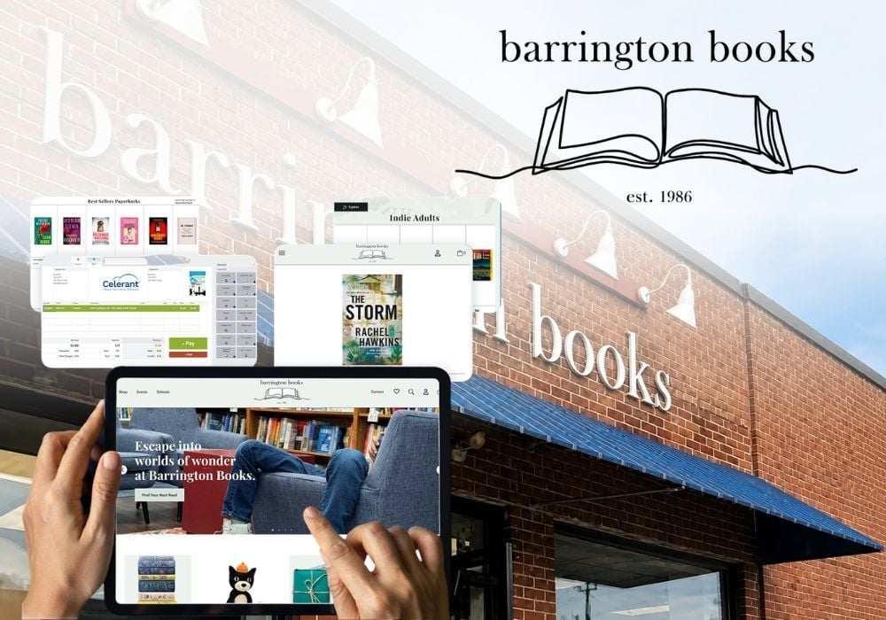 Barrington Books digitizes their analog business with Celerant
