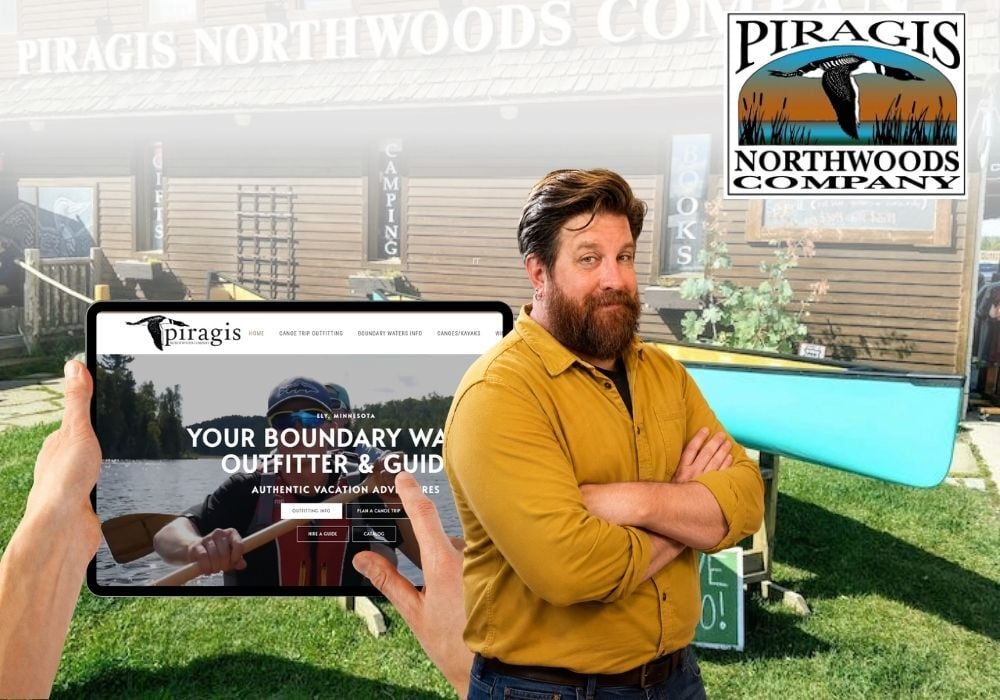 Piragis Northwoods doubles website traffic and quadruples conversions