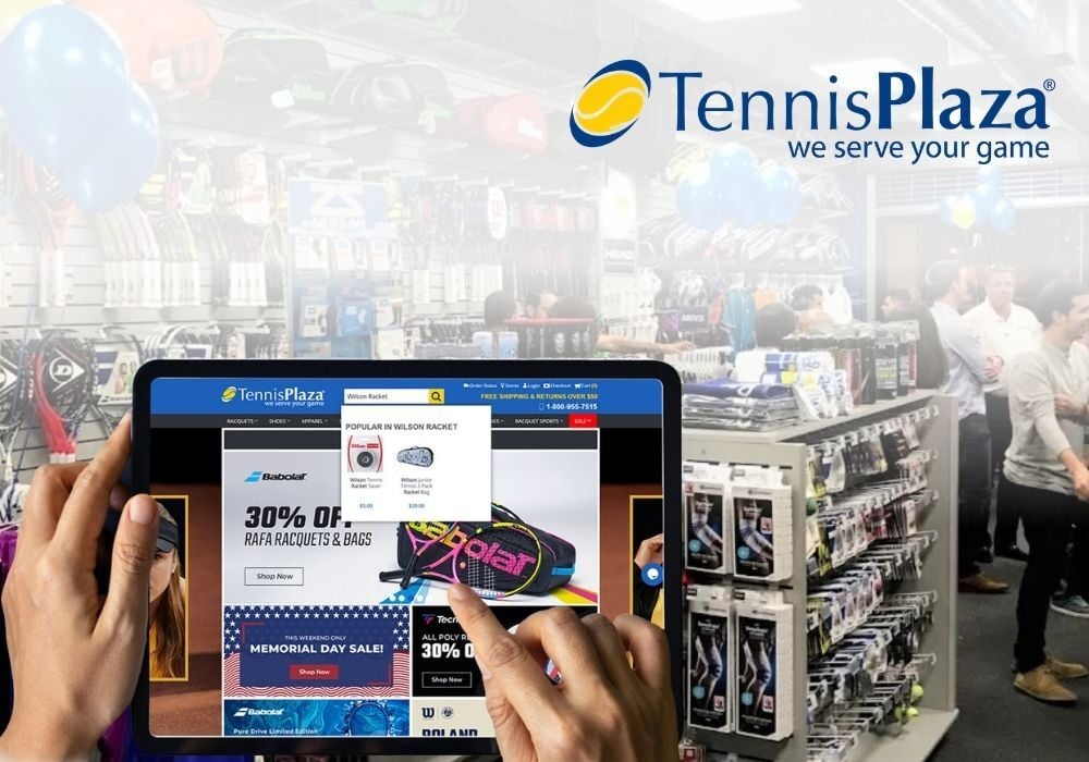 Tennis Plaza handles high-volume sales across stores, eCommerce and mobile events