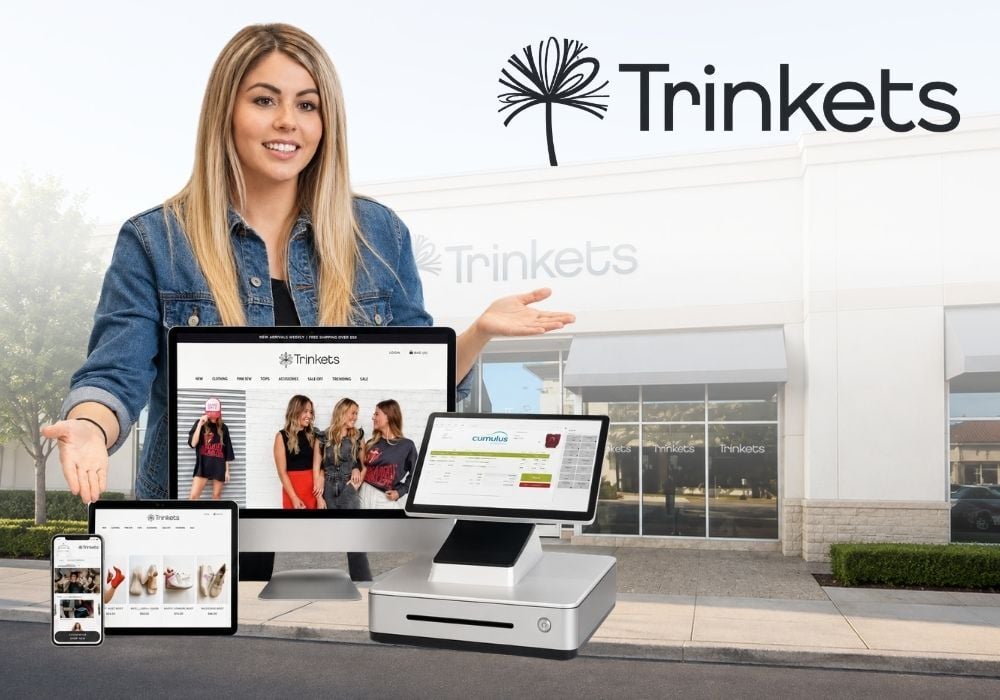 Trinkets Boutique connects 3 stores and eCommerce with all-in-one retail POS